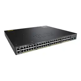 Cisco Catalyst 2960X-48LPD-L - Commutateur - Géré - 48 x 10 - 100 - 1000 (PoE+) + 2 x SFP+ - de b... (WS-C2960X-48LPD-L)_1